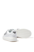 Kids Velcro Sneakers in Calf Leather